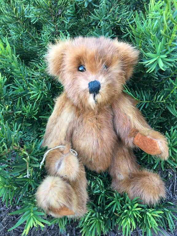 Teddy bears made with 2025 real fur